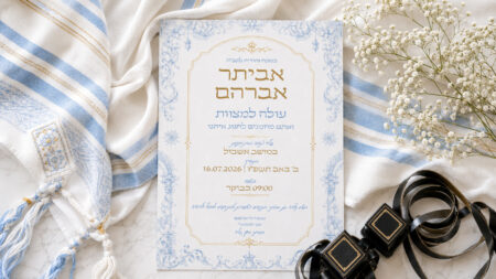 עיצוב הזמנה לבר מצווה, עיצוב הזמנות לאירועים, הזמנה לדיגיטל, הזמנה לשליחה בוואצאאפ, הזמנה לדפוס